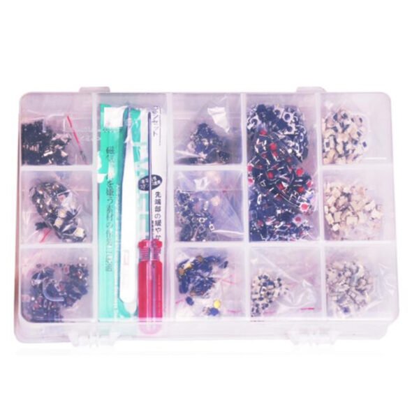 13 Types Common Micro Switches for Car Key Remote Fob Repair  ( Each Type 100 pcs )
