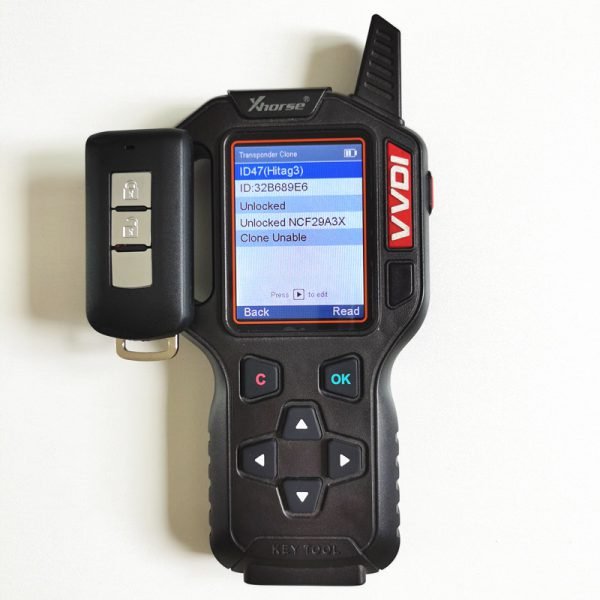 2 Buttons 433 MHz Smart Proximity Key for Mitsubishi  -  ID47 - Image 2