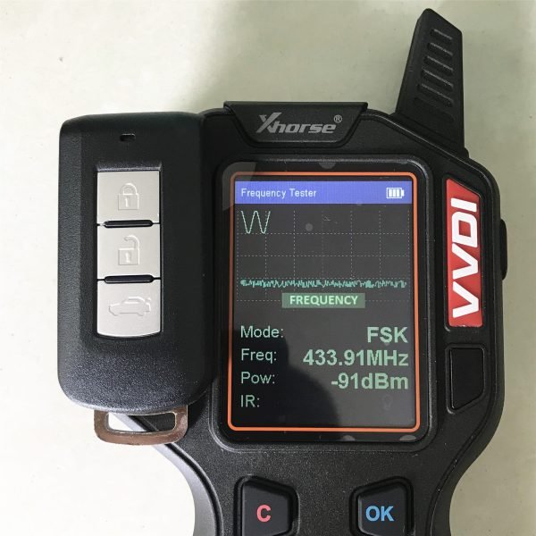 2 buttons 434 MHz Smart Proximity Key for Mitsubishi - Image 2