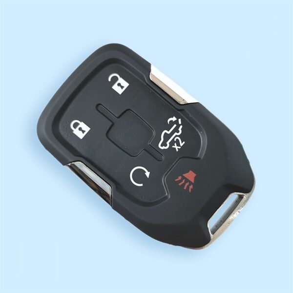 2015 - 2020 Chevrolet GMC Smart Key Shell 5B Compatible with FCC# HYQ1AA - Pack of 5
