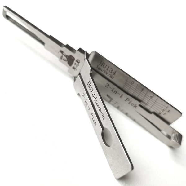 2021 Genuine Lishi Hu134 2 IN1 Lock Pick and Decoder Locksmith Tool for KIA Hyundai - Image 5