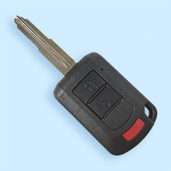 2+1 Buttons with Panic Button Key Shell For Mitsubishi With Blank Key MIT11R MIT3 - 5 pcs