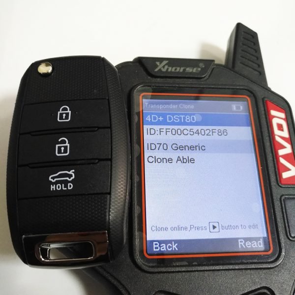 3 Button 434 MHz Remote Smart Card with 4D70 4D60 Chip for Kia K3 - Image 4