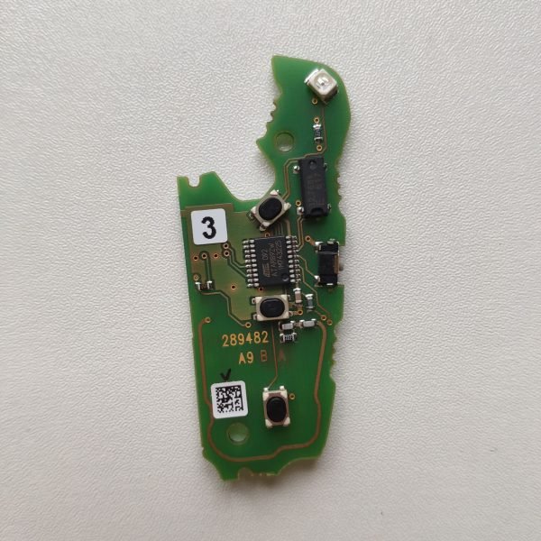 3 Buttons 315 MHz Original PCB Board for Audi A4 with 48 Chip - Image 2