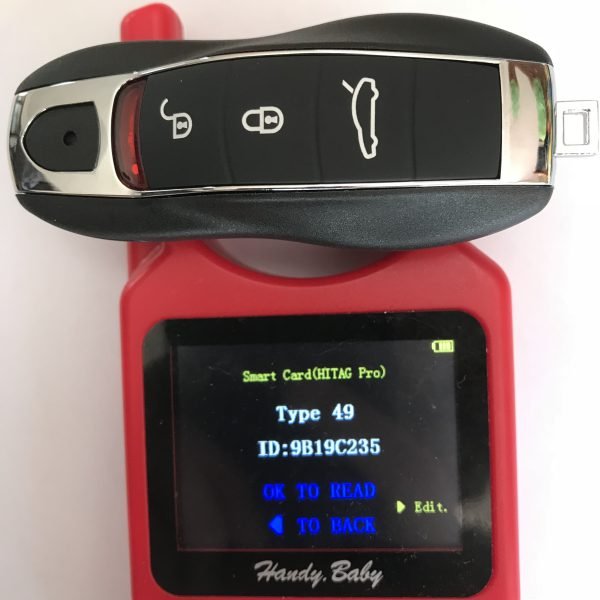 3 Buttons 315 MHz Remote Key for Porsche - With Original PCB - With Program Can Be Programmed Directly - Image 4