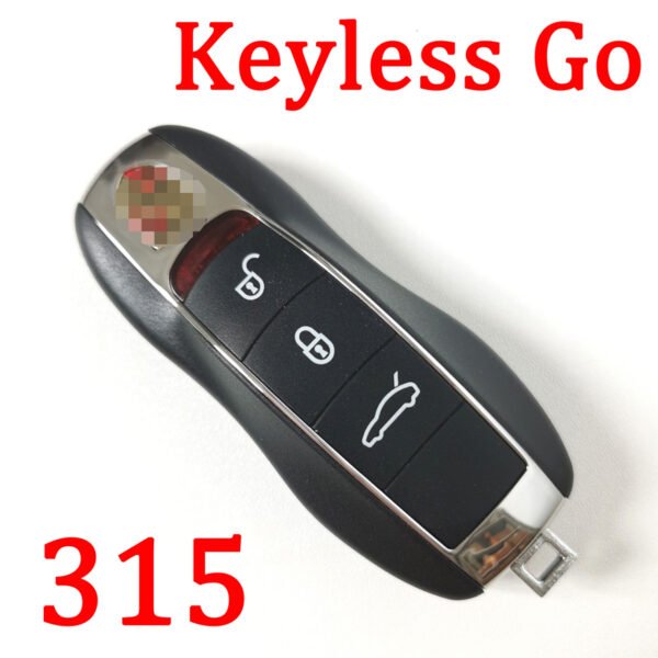 3 Buttons 315 MHz Smart Proximity Key for Porsche Panamera Carrera Boxter Using KYDZ PCB - Image 2