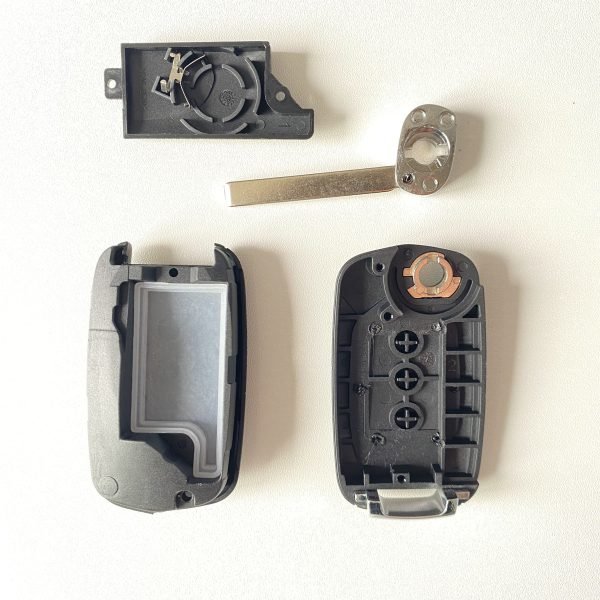 3 Buttons Flip Key Shell for Chevrolet - Image 2