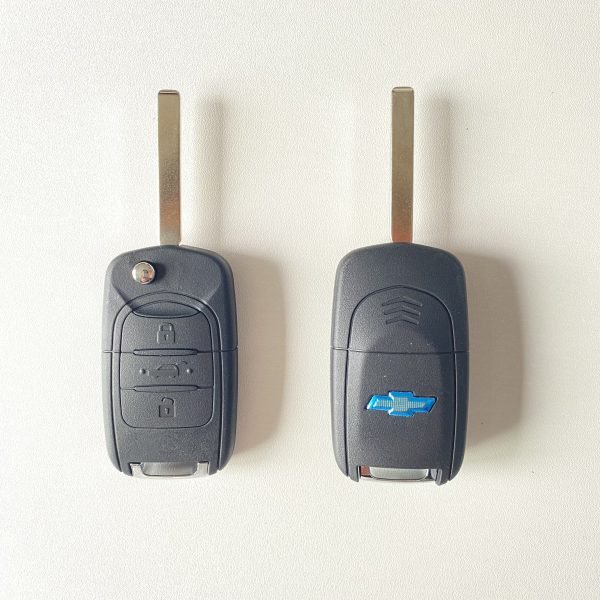 3 Buttons Flip Key Shell for Chevrolet - Image 3