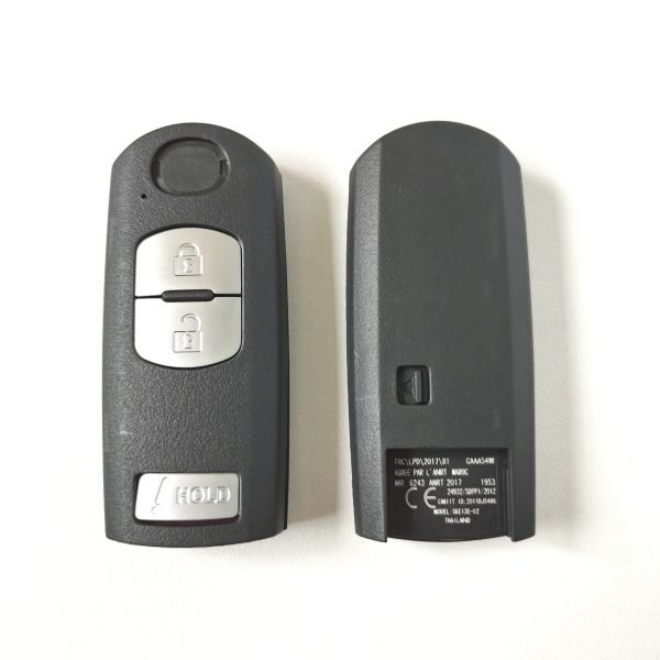 3 Buttons Flip Remote Car Key Case key shell for Mazda CX-5 with MAZ24R with Logo - Pack of 5 - Image 2