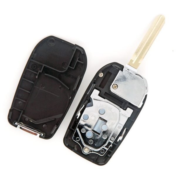 3 Buttons Modifiled Flip Remote Key Shell for Toyota -  Pack of 5 - Image 3