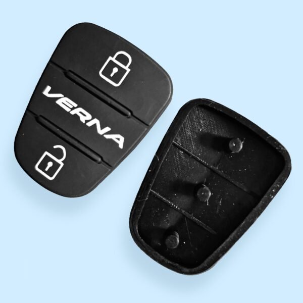 3 Buttons Rubber Pad for Hyundai  - 5pcs