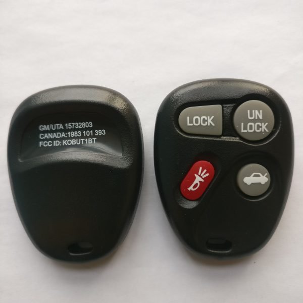 3+1 Buttons 315 MHz Remote Control for Chevrolet Buick GMC- KOBUT1BT - Image 3