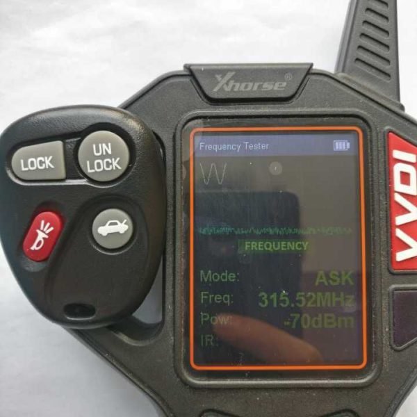 3+1 Buttons 315 MHz Remote Control for Chevrolet - KOBUT1BT - Image 2