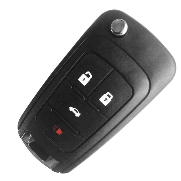3+1 Buttons 434 MHz Flip Proximity Smart Key for Chevrolet - Keyless Go