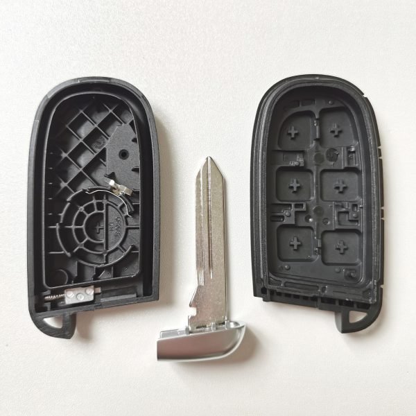 3+1 Buttons Smart Key Shell for Jeep - with Jeep Logo - Pack of 5 - Image 4