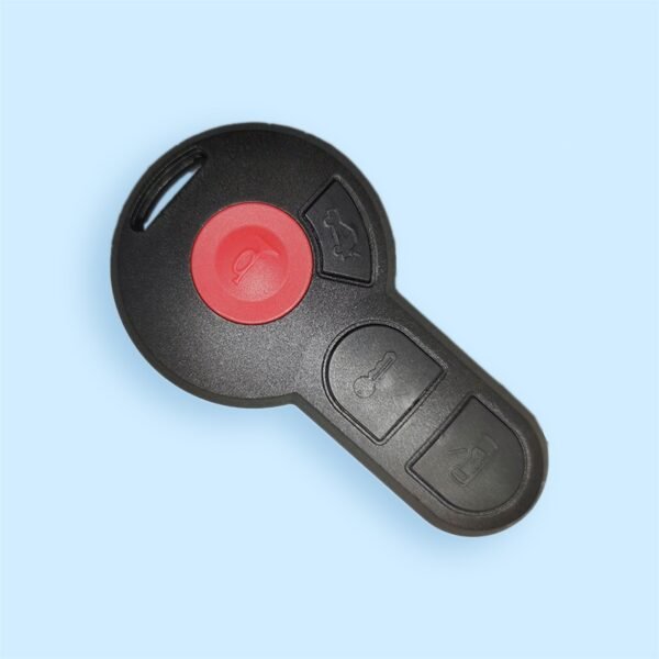 4 Buttons Remote Key Shell for Volkswagen Cabrio Beetle Golf Passat Jetta Fob  -  Pack of 5