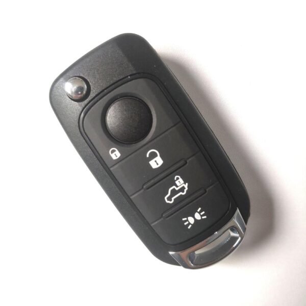 4 Buttons Remote Key with 4A Chip 434MHz with Original PCB Board for Fiat