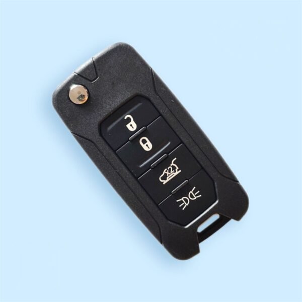 4 Buttons Remote key shell for Jeep Renegade 2015 -2018 With SPI22 Blade  - Pack of 5