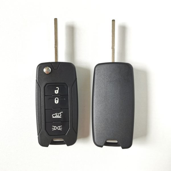 4 Buttons Remote key shell for Jeep Renegade 2015 -2018 With SPI22 Blade  - Pack of 5 - Image 3