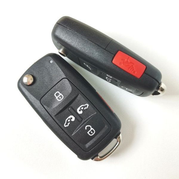 4+1 Button 433 MHz Flip Remote Key for VW Sharan with 48 Chip - Image 2