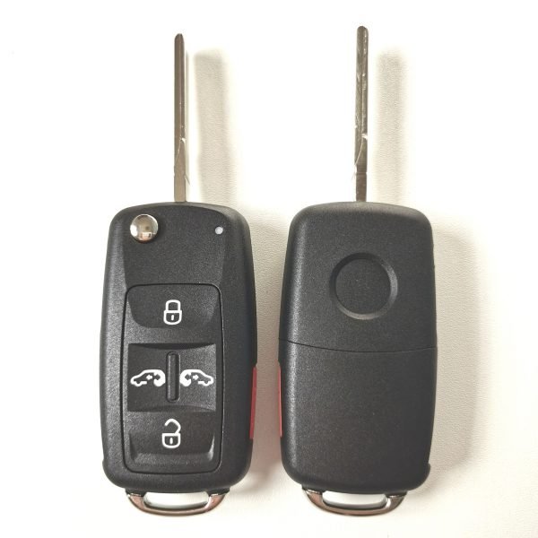 4+1 Button 433 MHz Flip Remote Key for VW Sharan with 48 Chip - Image 3