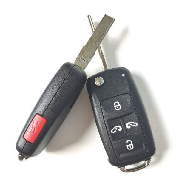 4+1 Button 433 MHz Flip Remote Key for VW Sharan with 48 Chip - Image 4