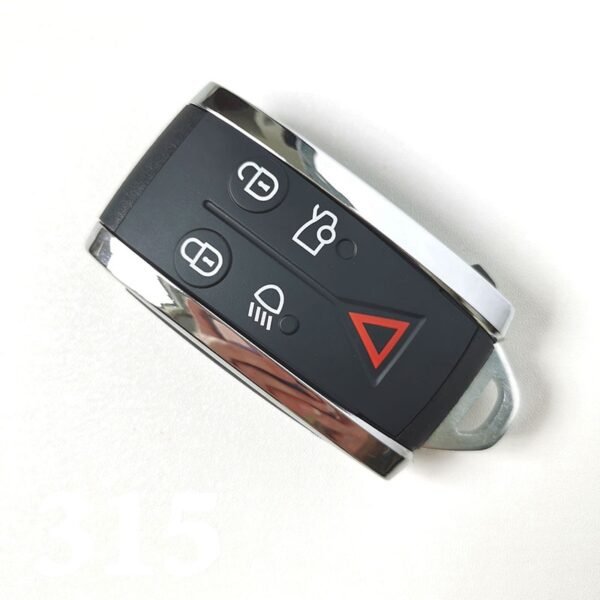 4+1 Buttons 315 MHz Smart Remote Key Fob for JAGUAR XF XFR XK XKR 2009-2015