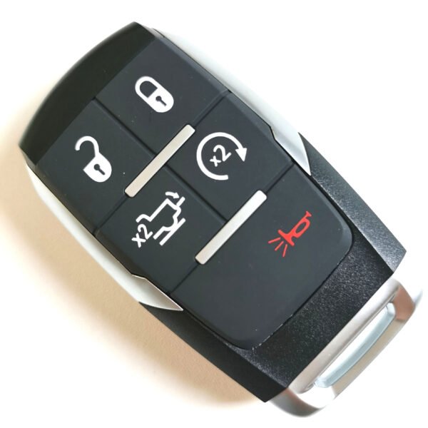 4+1 Buttons 434 MHz Smart Key for 2019-2020 Dodge Ram Pickup HD 2500 Longhorn - GQ4-76T ( 4A Chip )