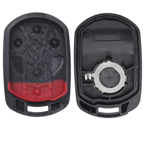 5 Button Remote Key Shell Case Fob fits Cadillac STS 2005 2006 2007 M3N65981403 - pack of 5 - Image 3