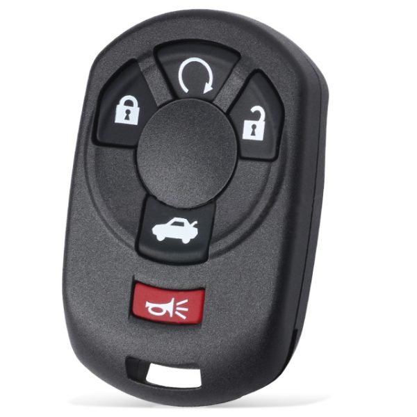 5 Button Remote Key Shell Case Fob fits Cadillac STS 2005 2006 2007 M3N65981403 - pack of 5 - Image 4