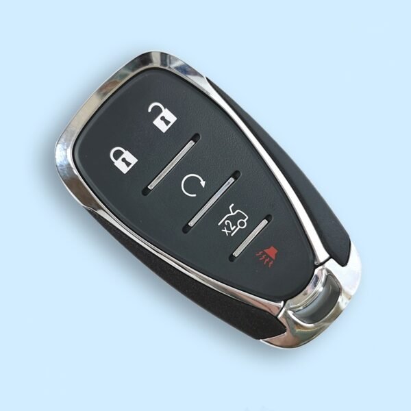 5 Buttons Remote Key Shell for Chevrolet Chevy Camaro Cruze Malibu - with Logo - Pack of 5