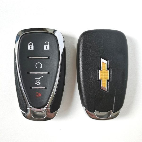 5 Buttons Remote Key Shell for Chevrolet Chevy Camaro Cruze Malibu - with Logo - Pack of 5 - Image 2