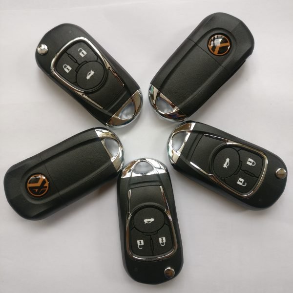 5 pieces Xhorse VVDI GM Universal Remote Control - XKBU03EN - with Blades & Logos - Image 2
