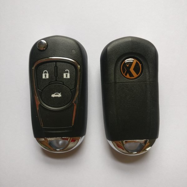 5 pieces Xhorse VVDI GM Universal Remote Control - XKBU03EN - with Blades & Logos - Image 3