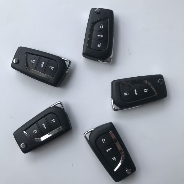 5 pieces Xhorse VVDI Toyota Type Universal Remote Control 3 Buttons - XKTO00EN - Image 2