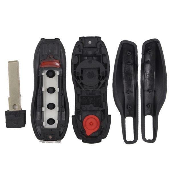 5PCS Smart Remote Key Shell 3+1 Button for Porsche Panamera - Image 3