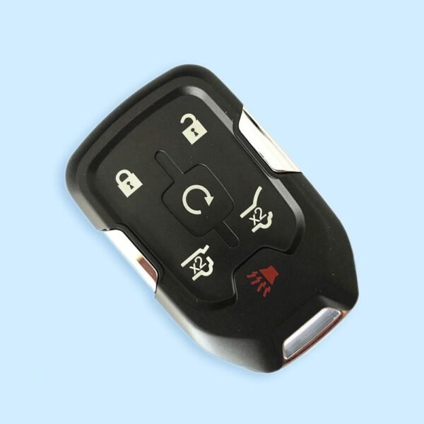 6 Buttons Remote Key Shell for Chevrolet - Pack of 5