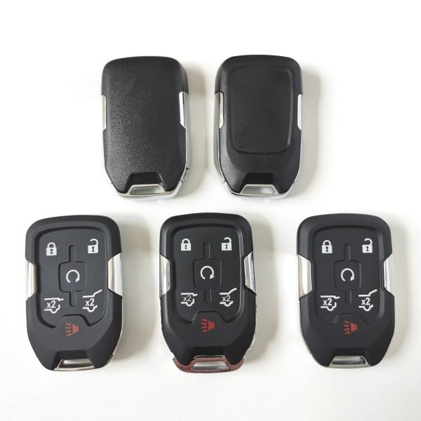 6 Buttons Remote Key Shell for Chevrolet - Pack of 5 - Image 5
