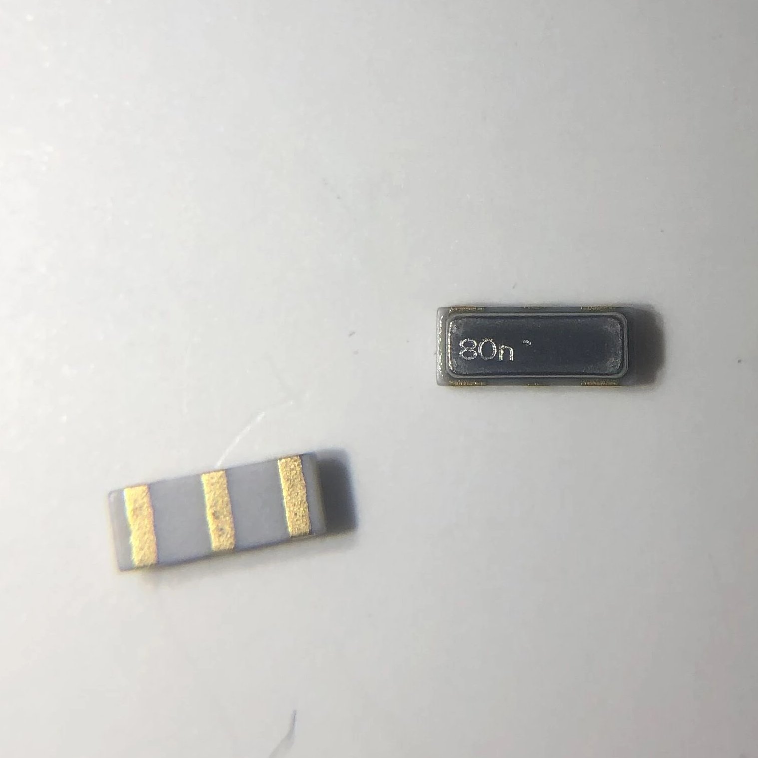 80N KVM Capacitors Crystal Oscillator for Land Rover Jaguar for Remote Key Signal Repair - Pack of 10 - Image 2