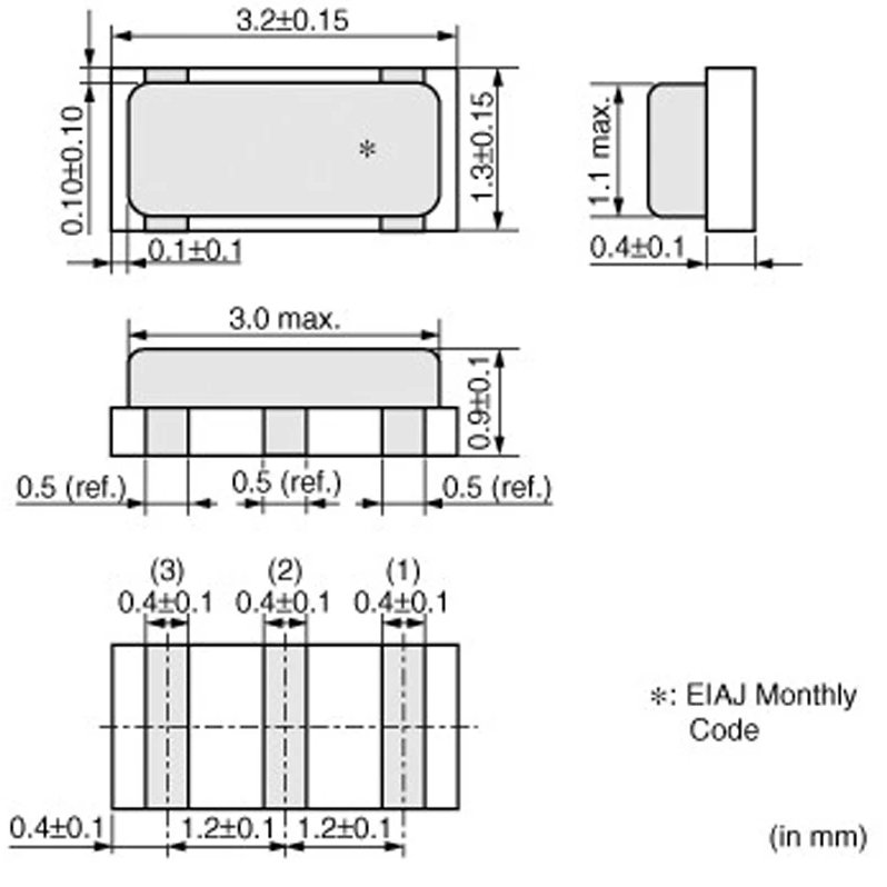80N KVM Capacitors Crystal Oscillator for Land Rover Jaguar for Remote Key Signal Repair - Pack of 10 - Image 3