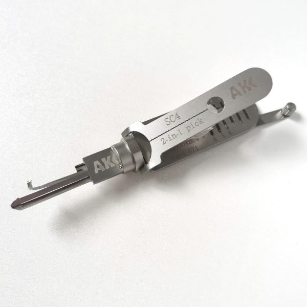 AKK Tools SC4 (6-Pin) 2-IN-1 Pick for Schlage Door Locks - Image 4