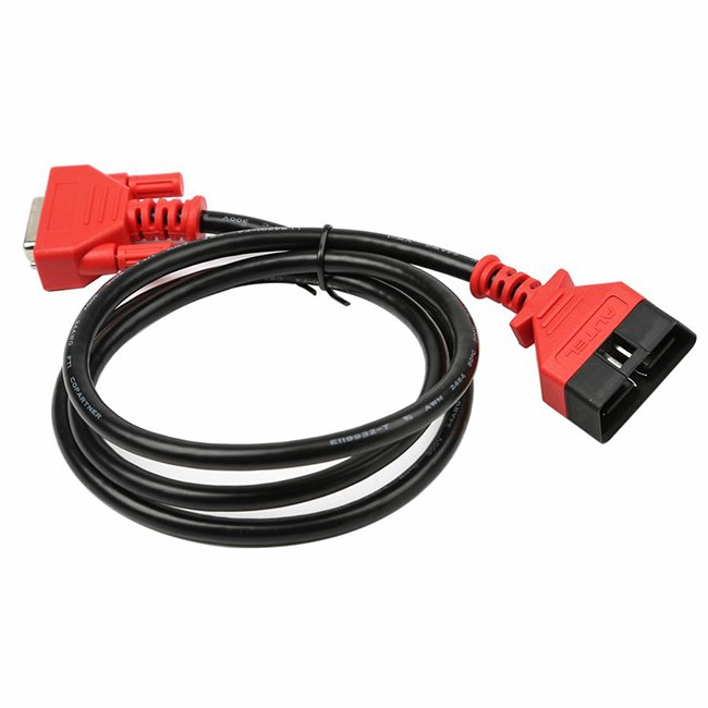 thumbnail image 2 of 15-Pin Female OBD2 Cable – Compatible With Autel MaxiDiag Elite MD802 Tool – ABS, SAS, SRS Support 2 of 4