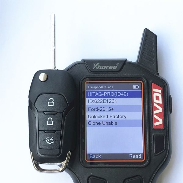 After-Market 434 MHz 3 Buttons Proximity Flip Remote Key for Ford 2015 ~ 2018 - ID49 - Image 4