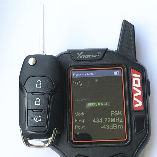 After-Market 434 MHz 3 Buttons Proximity Flip Remote Key for Ford 2015 ~ 2018 - ID49 - Image 5