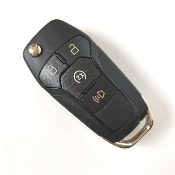 After-Market 902 MHz 3+1 Buttons Flip Remote Key for Ford - 49 Chip