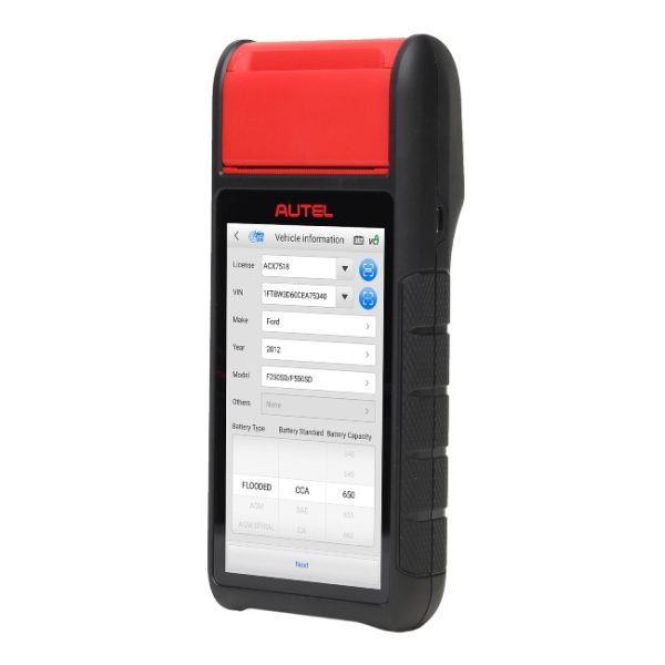 Autel MaxiBAS BT608 BT608E Car Battery Tester Electrical System Analyzer Scanner Intelligent Battery Health Diagnostic Tool - Image 5