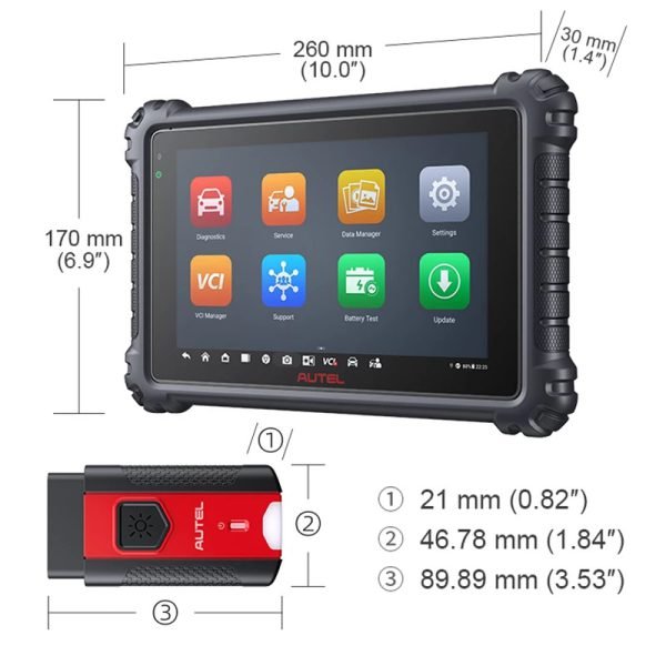 Autel MaxiCOM MK906 PRO All System Car Diagnostic Tool 36+ Services Active Test ECU Coding OBD2 Scanner PK MK906BT MS906 - Image 2