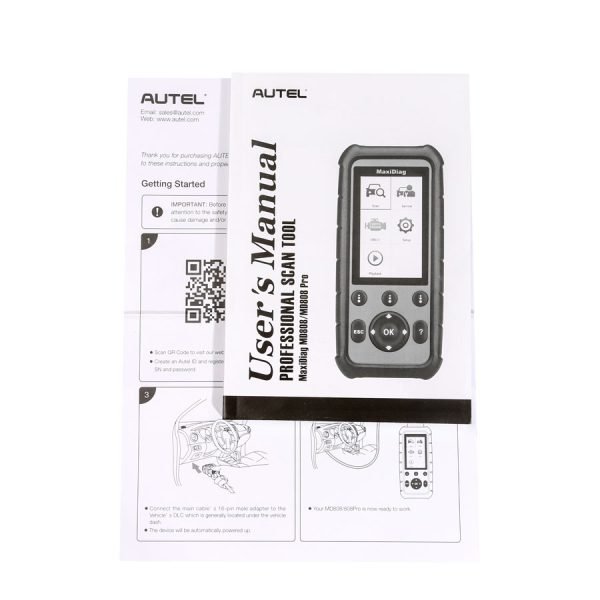 Autel MaxiDiag MD808 Pro OBD2 Full System Automotive Diagnostic Tool - Image 12