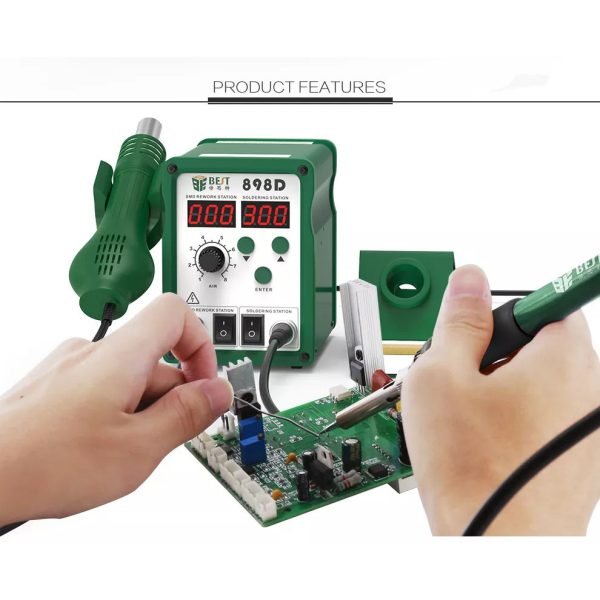 BST-898D 2 In 1 SMD Rework Station - Image 2