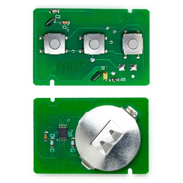 Bentley Style Folding Remote Key Fob 3 Button 433MHZ ID44 CHIP for BMW for BMW All Models 1995-2005 HU58 - Image 2
